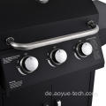 3 Brennerpulver beschichtetes Gasgrill